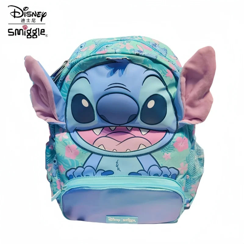 MOCHILA ESCOLAR STITCH À PROVA D'ÁGUA