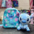 MOCHILA ESCOLAR STITCH À PROVA D'ÁGUA