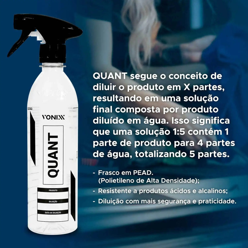 Kit Vonixx Quant Diluidor Renova Delet Plastics 500ml